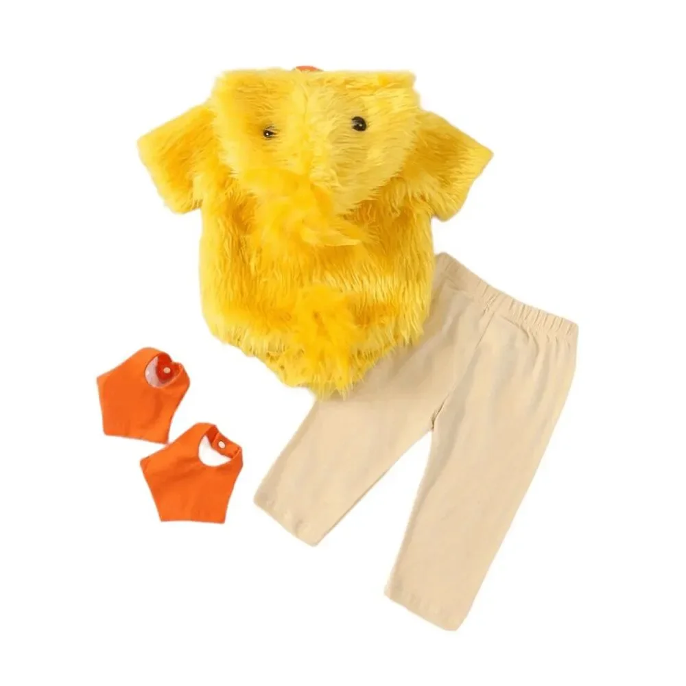 Brand New Unisex Kids Yellow Ducky Little Chick Costume Size 3-6mo